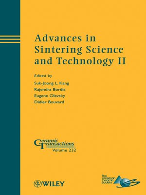 cover image of Advances in Sintering Science and Technology II